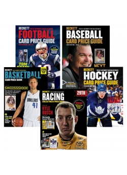 All Sports Price Guides Bundle Offer (Baseball, Basketball, Football, Hockey, Racing)