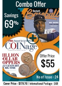 Beckett Baseball plus Coinage offer Beckett Baseball plus Coinage offer