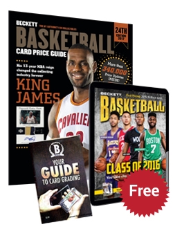 Beckett Basketball Card Price Guide #24 + 3 Month Basketball Digital Subscription Free