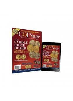 Coinage 1 Year Print Subscription + 6 months Coinage Digital Subscription Coinage 1 Year Print Subscription + 6 months Coinage Digital Subscription