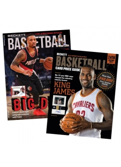 Beckett Basketball 1 Year Print Subscription + Beckett Basketball Card Price Guide #24 Beckett Basketball 1 Year Print Subscription + Beckett Basketball Card Price Guide #24