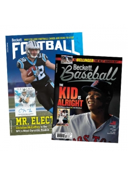 Beckett Baseball and Beckett Football Subscription Combo Beckett Baseball and Beckett Football Subscription Combo