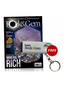 Rock&Gem 1 year Print Subscription + Free Magnifier Key Chain Rock&Gem 1 year Print Subscription + Free Magnifier Key Chain