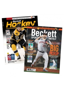 Beckett Sports Cards Monthly 1 Year Subscription Plus Beckett Hockey 1 Year Subscription Beckett Sports Cards Monthly 1 Year Subscription Plus Beckett Hockey 1 Year Subscription