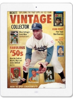 Beckett Vintage Collector Digital Magazine Subscription Beckett Vintage Collector Digital