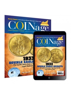 Coinage 1 Year Print Subscription + 6 months Coinage Digital Subscription Coinage 1 Year Print Subscription + 6 months Coinage Digital Subscription