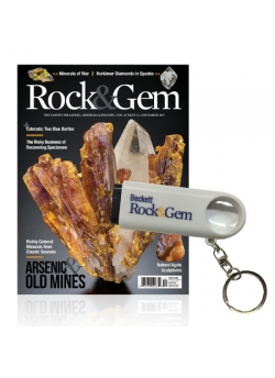Rock&Gem 1 year Print Subscription + Free Magnifier Key Chain Rock&Gem 1 year Print Subscription + Free Magnifier Key Chain