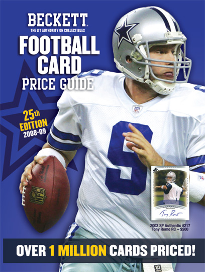 Football Card Price Guide Books