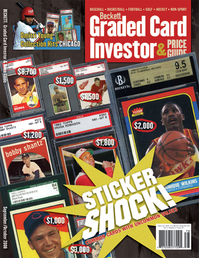Graded Card Investor and Price Guide #7 September/October 2008