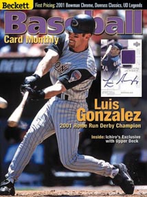 Baseball Card Monthly #199 October 2001