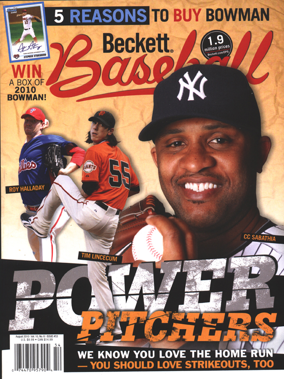 august 2010. Baseball #53 August 2010