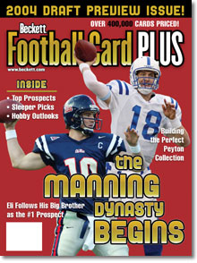 Football Card Plus #10 - Peyton and Eli Manning