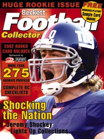 Football Collector #157 April 2003 - Jeremy Shockey