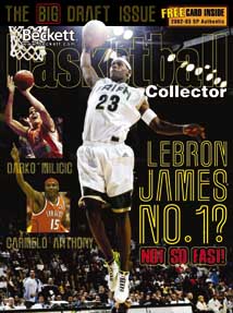 Basketball Collector #155 June 2003 LeBron James Cover