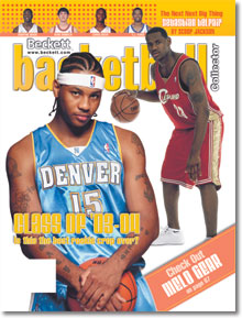 Basketball Collector #164 March 2004 - Carmelo Anthony & LeBron James