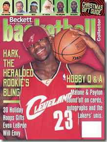 Basketball Collector #161 December 2003 - LeBron James Cover