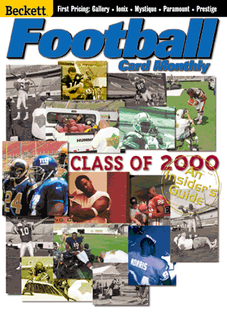 Football Card Monthly #126  September 2000