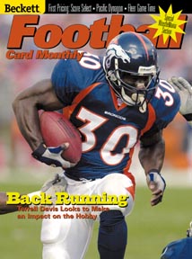 Football Card Monthly #138 September 2001