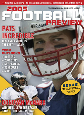 2005 Football Preview (Tom Brady Cover)
