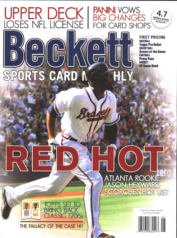 Sports Card Monthly #303 June 2010