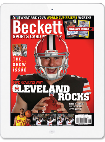 Beckett Sports Card Monthly Digital Subscription