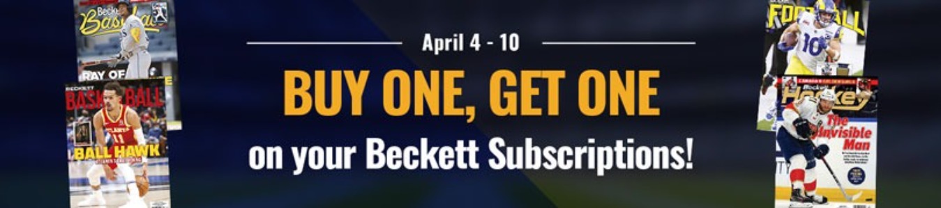 Subscribe to Beckett Magazine