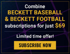 Beckett Baseball & Football Subscription