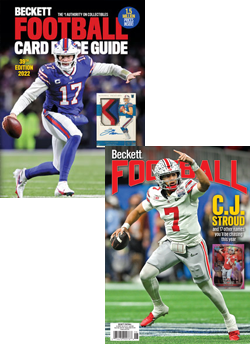 1-Year Beckett Football Subscription + Beckett Football Card Price Guide Issue #39