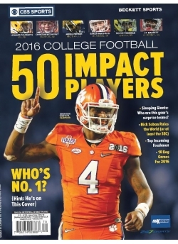 2016 College Football - 50 Impact Players