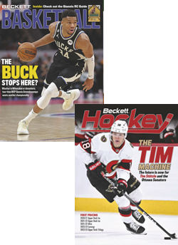 Yearly Subscription to Beckett Basketball + Beckett Hockey