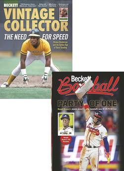 Yearly Subscription to Beckett Vintage Collector Plus Beckett Baseball Yearly Subscription to Beckett Vintage Collector Plus Beckett Baseball