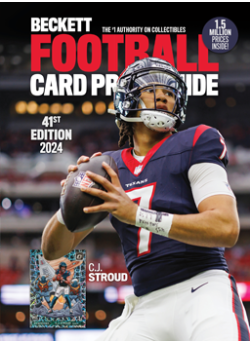 2024 Beckett Football Card Price Guide #41 2024 Beckett Football Card Price Guide #41