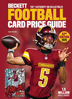Pre Order - 2025 Beckett Football Card Price Guide #42