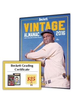 Free Grading Certificate With Vintage Almanac #2