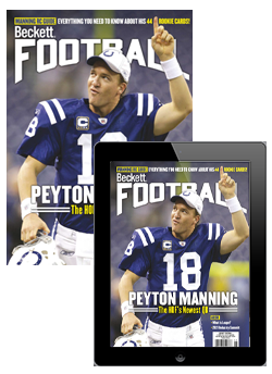 Beckett Football Magazine Beckett Football Combo