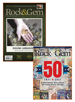 1 Year R&G Print Subscription + Rock&Gem’s 50th Anniversary Edition