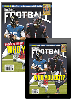 Beckett Football Magazine Beckett Football Combo