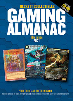 2021 almanac gaming beckett collectible gamer card