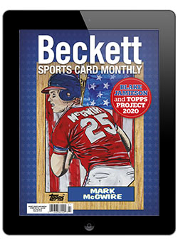 Beckett Sports Card Monthly July 2020 Digital