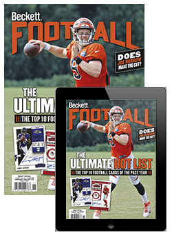 Beckett Football Magazine Beckett Football Combo