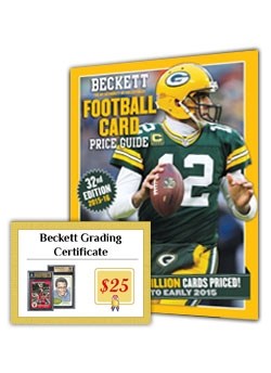 Free Grading Certificate With Football Price Guide Issue# 32