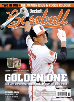 Beckett Baseball 97 April 2014 Manny Machado