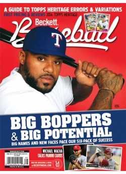 Beckett Baseball June 2014 #99 Prince Fielder Texas Rangers