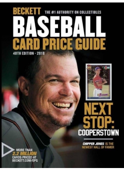 2018 Beckett Baseball Card Price Guide 40th Edition