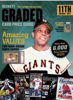 Beckett Graded Card Price Guide Issue# 11 2017 + FREE One Month Digital Issue of All Five Sports