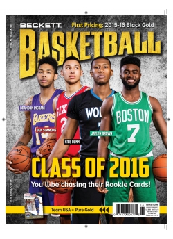 Beckett Basketball 288 October 2016