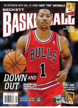 Beckett Basketball 256 January 2014 Derrick Rose