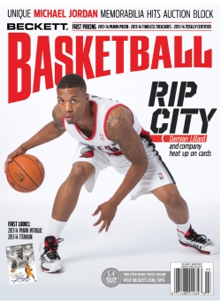 Beckett Basketball 258 March 2014 Damian Lillard