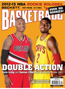 Beckett Basketball 259 April 2014 Damian Lillard Kyrie Irving