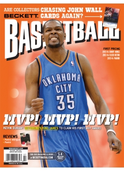 Beckett Basketball 262 July 2014 Kevin Durant MVP